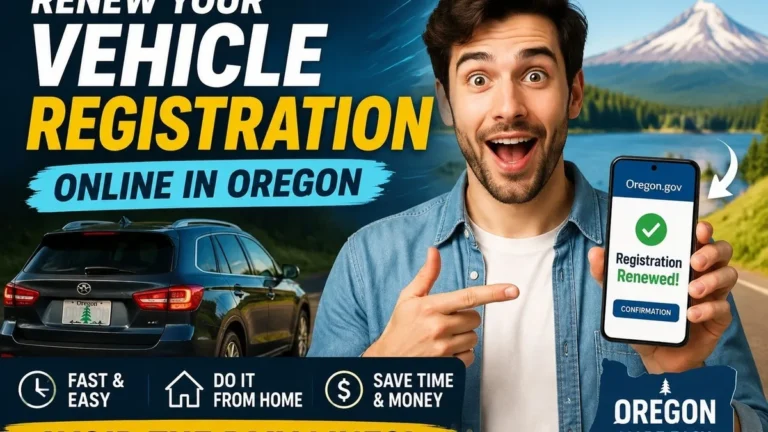 Oregon vehicle registration fee based on vehicle age and type