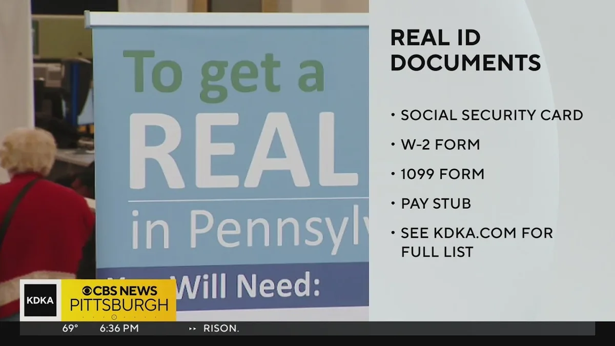 Pennsylvania REAL ID required documents