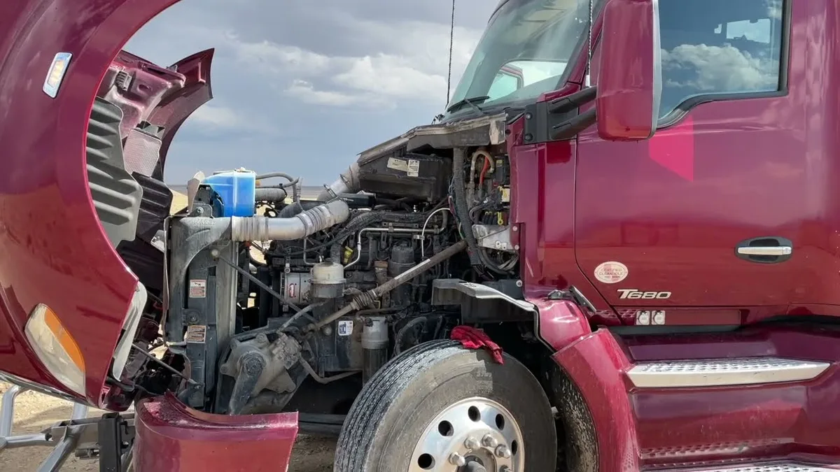 pre-trip trailer safety chain light inspection