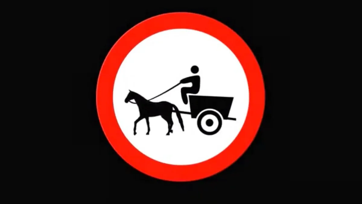 prohibited highways for horse drawn vehicles NM