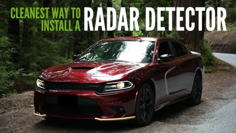 radar detector passenger vehicle