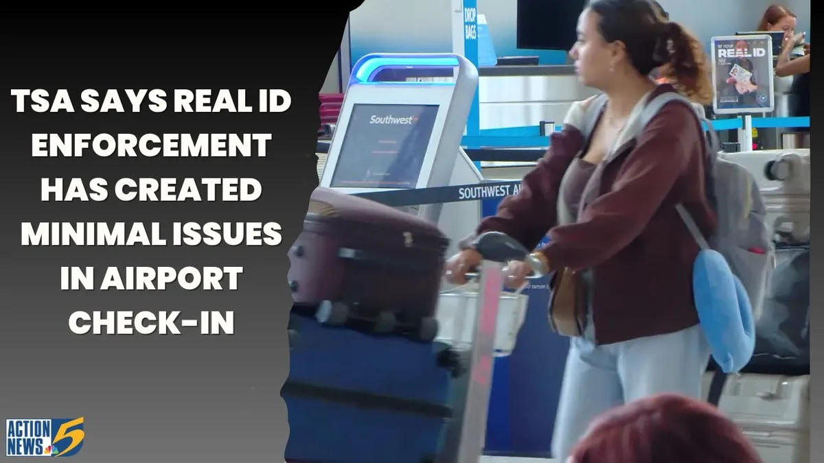 REAL ID deadline sign