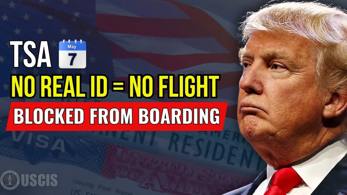 REAL ID deadline TSA sign