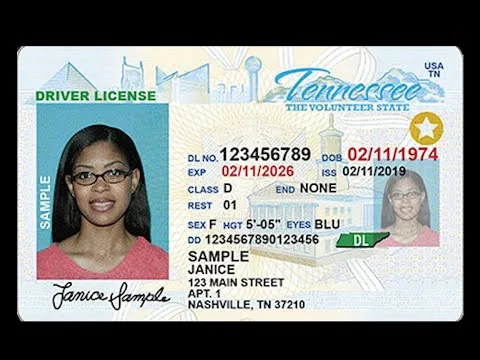 REAL ID gold star marking