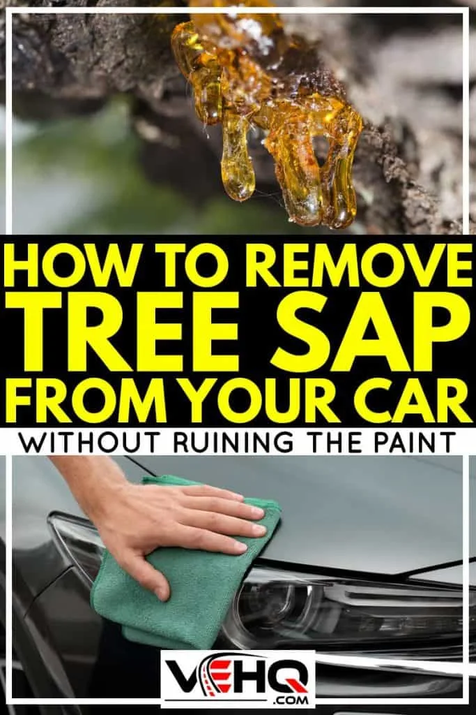 removing sap from car