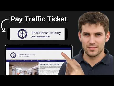 Rhode Island traffic citation for illegal vehicle lights