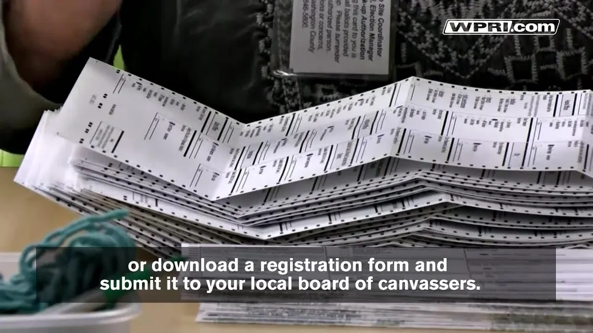 RI voter registration verification