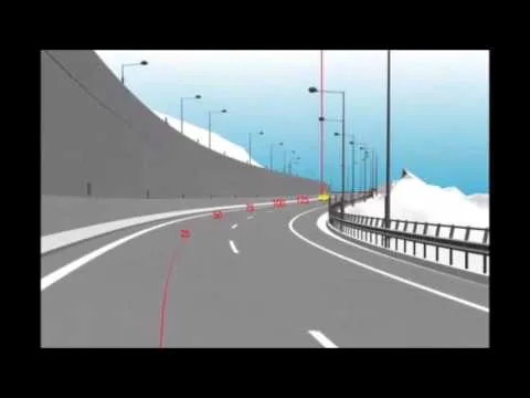 rural road visibility for slow vehicles
