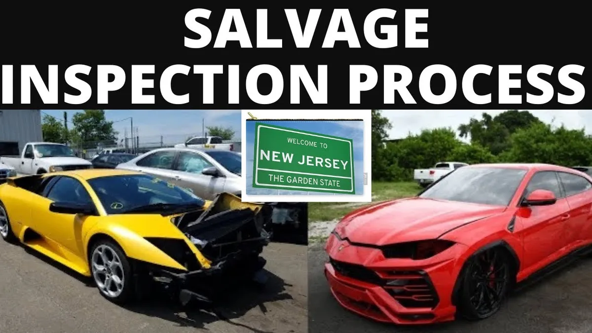 salvage vehicle inspection process