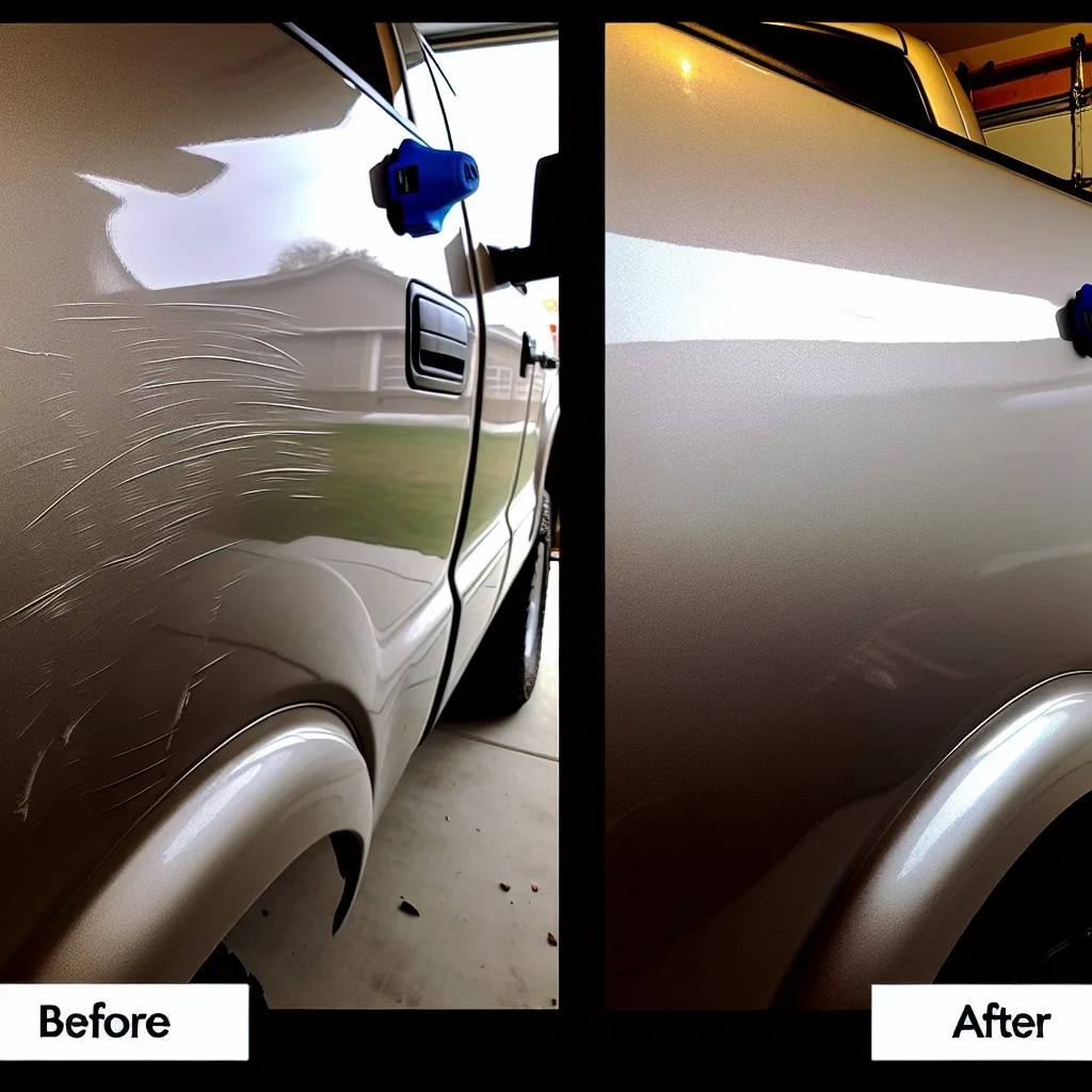 scratch removal with polish