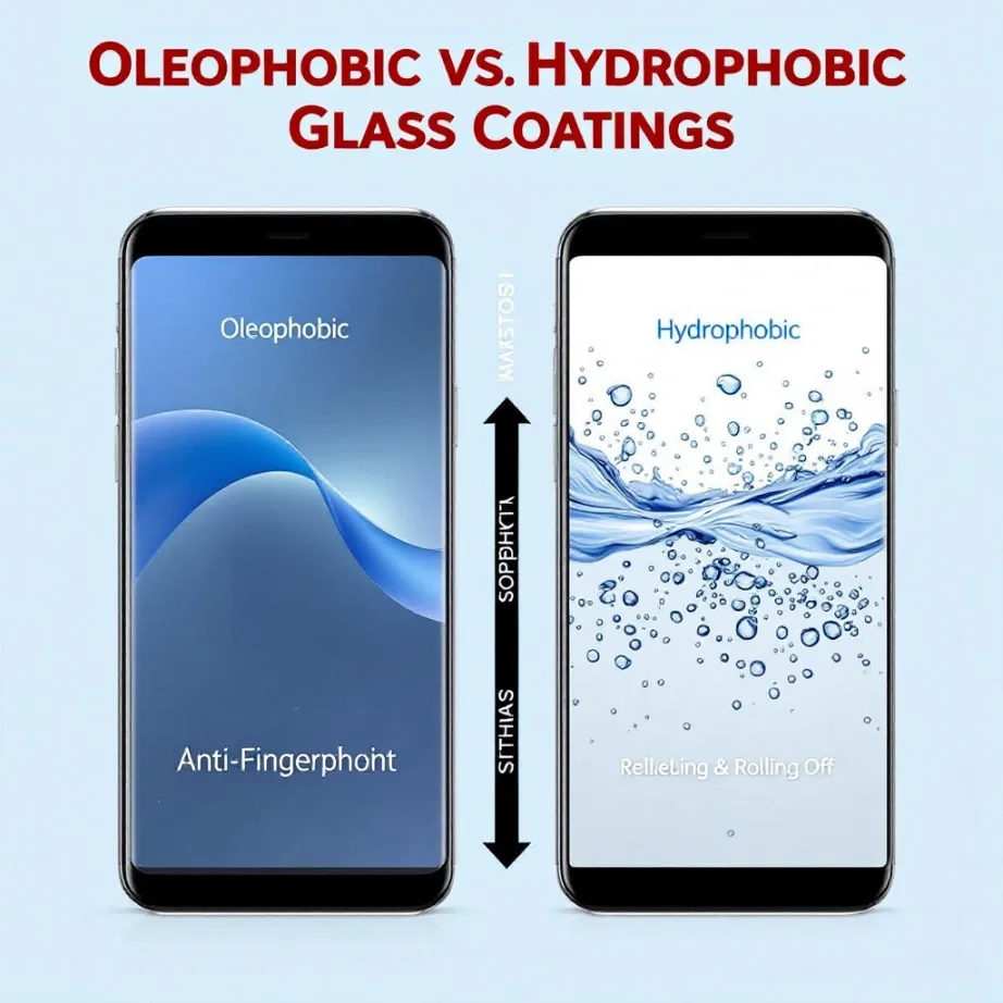 shower glass treatment types