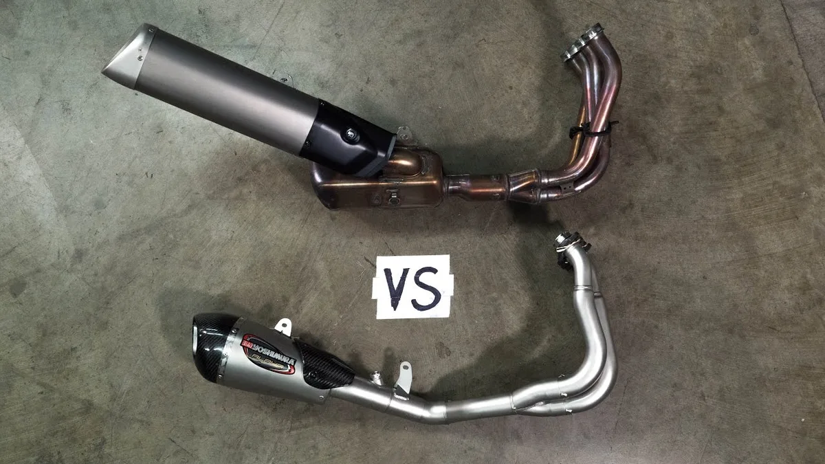 stock vs aftermarket exhaust systems