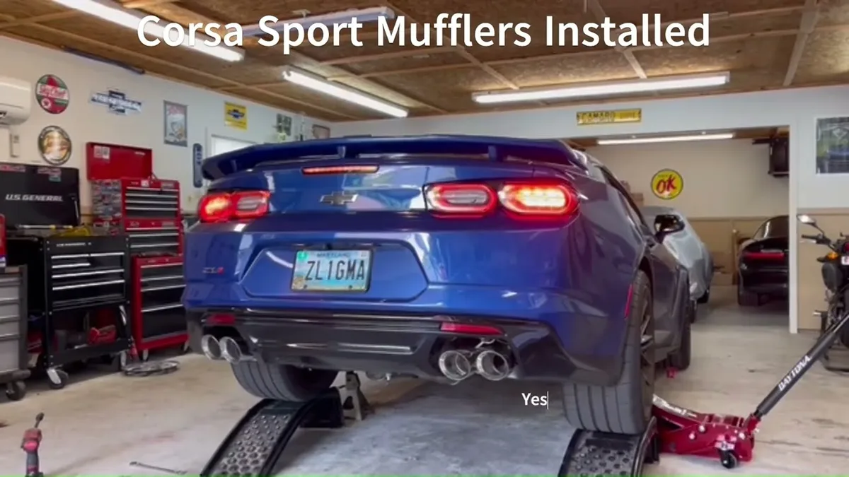 stock vs aftermarket muffler