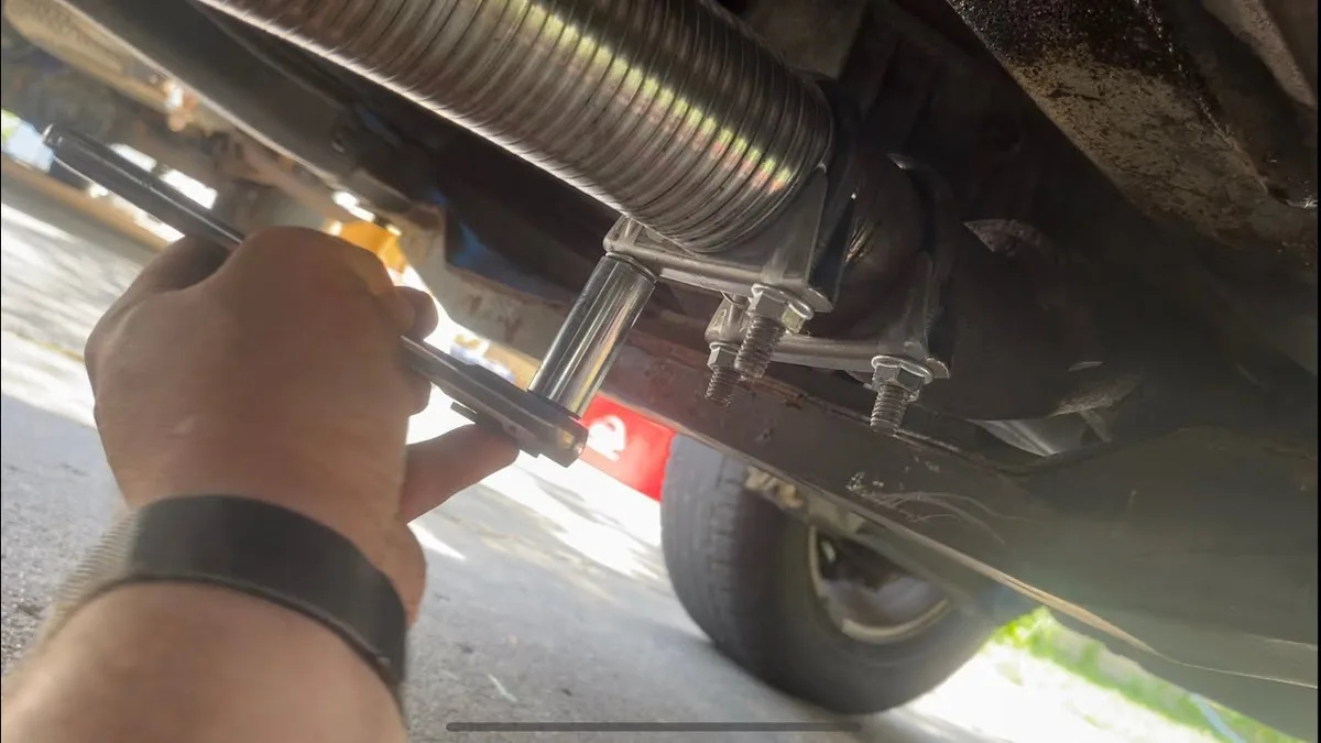 stolen catalytic converter crime scene