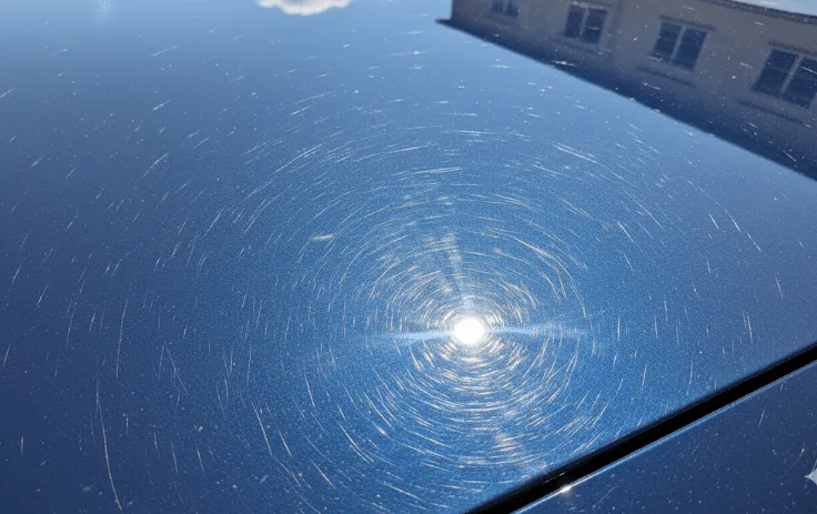 swirl marks on pearl paint