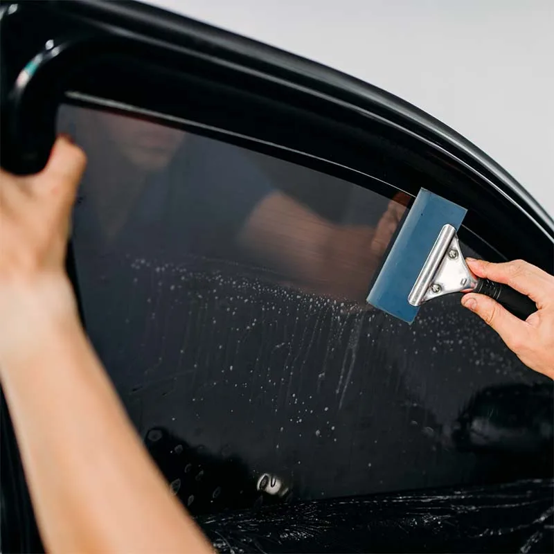 tinted window cleaning