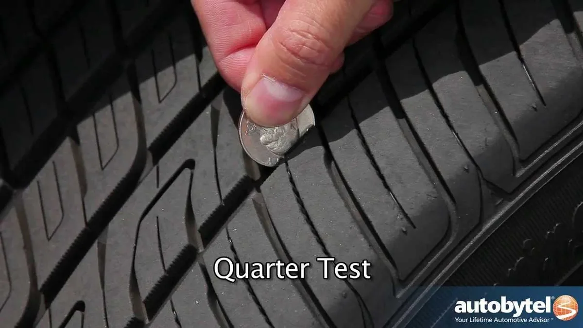 tire tread wear inspection