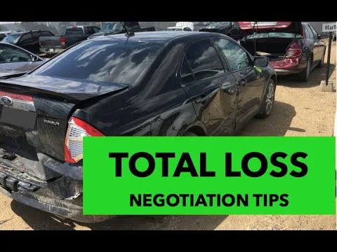 total loss vehicle damage threshold diagram