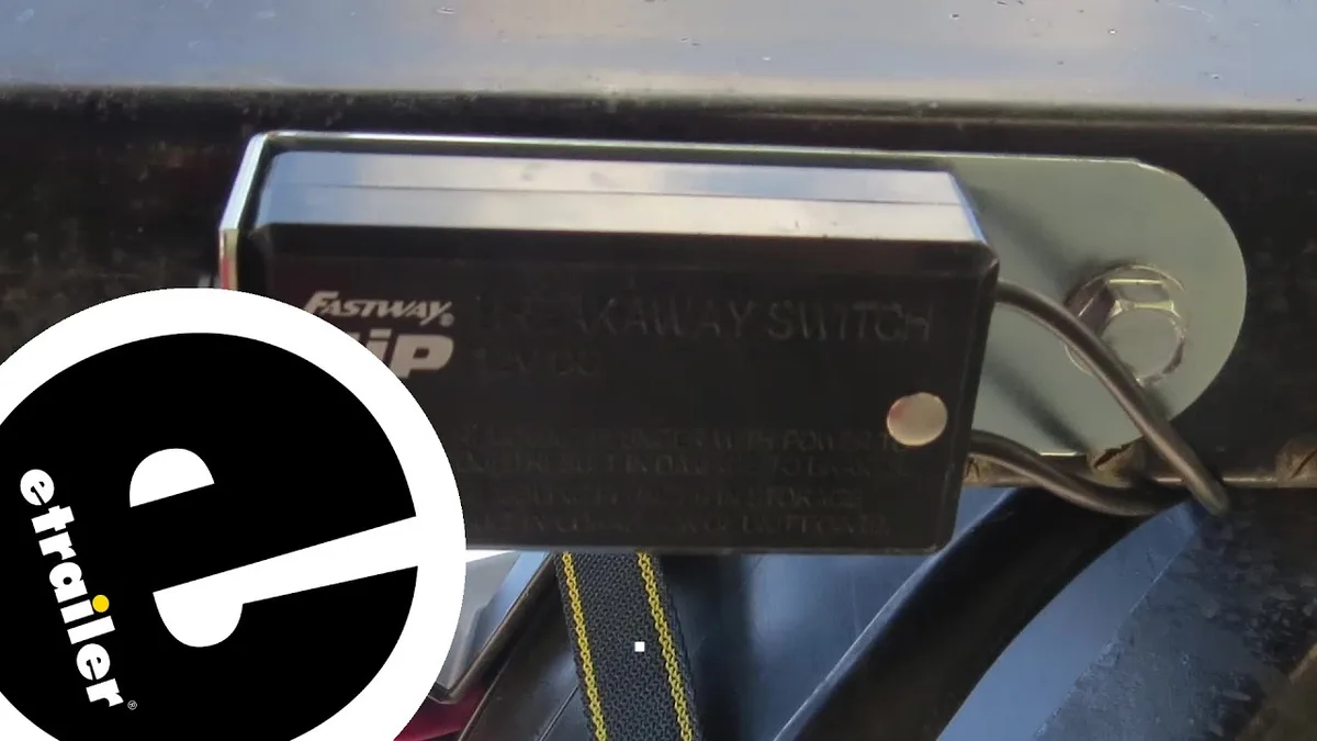 trailer breakaway switch installation