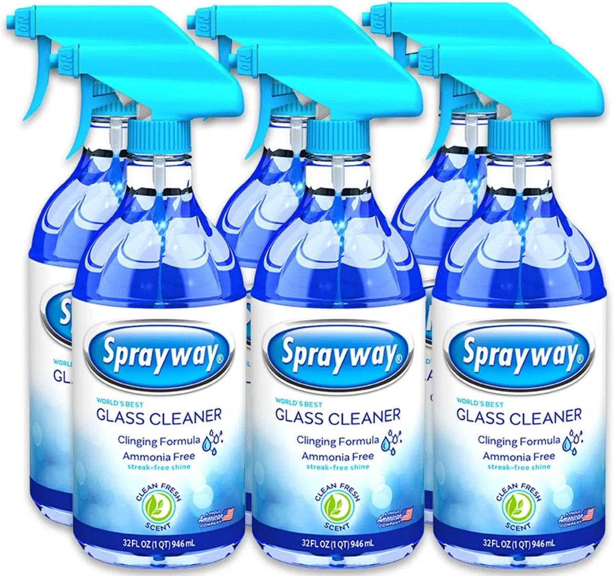 trigger spray glass cleaner bottle
