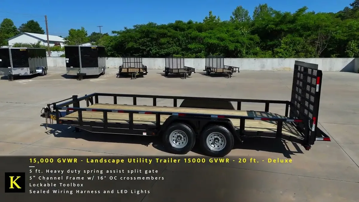 utility trailer weight classification label