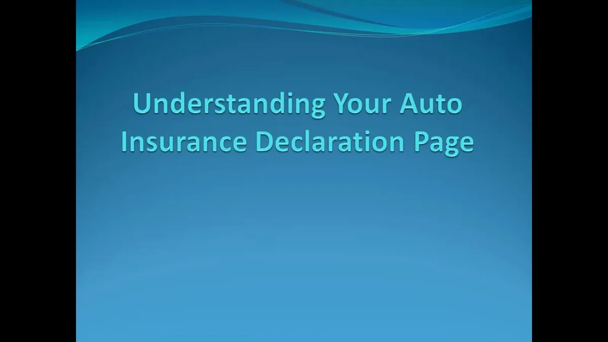 verify auto insurance coverage limits