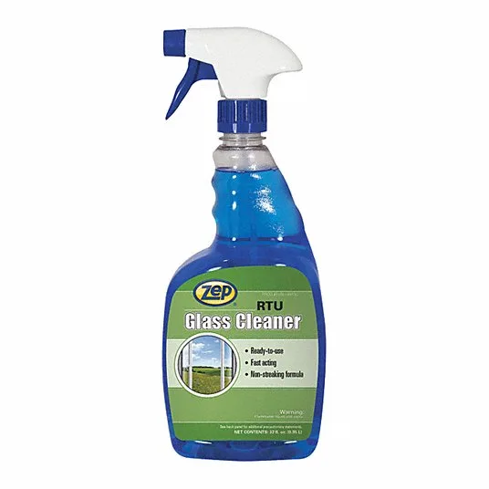 Zep Glass Cleaner vs vinegar DIY glass cleaner performance