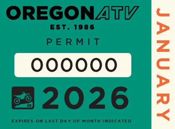 are organ off-road vehicle tabs legal to use in idaho